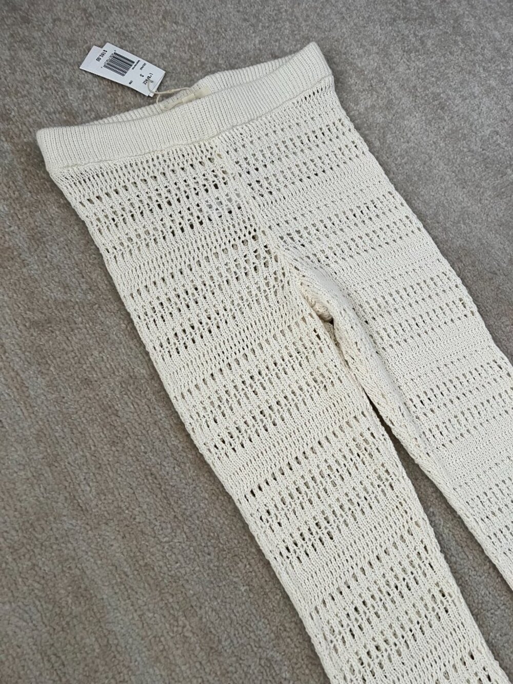 NWT L*Space Golden Hour Boho Cotton Swim Coverup Pants S - Picture 3 of 11